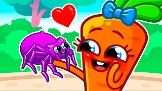 Itsy Bitsy Spider 🕸️🕷️ Cute Animals For Kids 😻|| VocaVoca Karaoke🥑