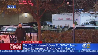 Shooting Suspect Turns Himself Over To SWAT Team At Mayfair Apartment