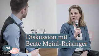 Diskussion mit Beate Meinl-Reisinger