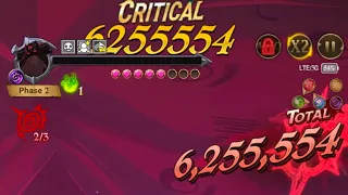 6.2M COUNTER !! DEMON KING HELL FIGHT! UNKNOWNS CARRY;
