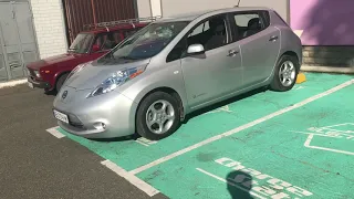 З Вінниці до Києва (565 км) на електромобілі Nissan Leaf