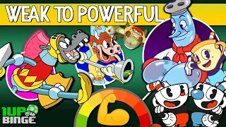 CUPHEAD: The Delicious Last Course Characters: Weak to Powerful 💪☕