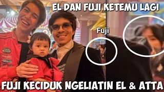 FUJI KECIDUK MANDANGIN ELRUMI YANG LAGI FOTO SAMA ATTA DIACARA ULANG TAHUN AMEENA