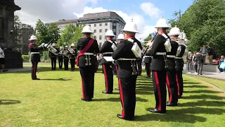 The Band of Her Majesty's Royal Marines.