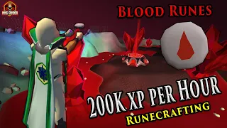 How to get over 200k xp an hour in Runecrafting, Inefficiently