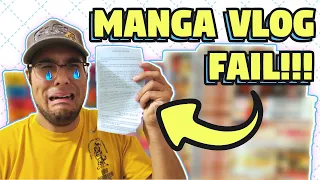 I Messed Up 😞 | Local Manga Shopping Vlog/Haul