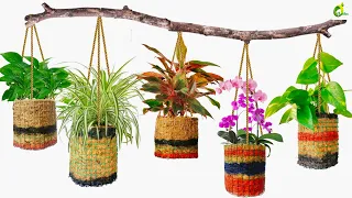 Diy Eco-friendly Garden: Turn Waste Into Stunning Flower Pots/Coconut Waste Planter/ORGANIC GARDEN