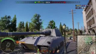 World of Tanks Jagdpanzer E100 9500Dmg !!! PS4