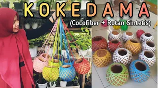 HOW TO MAKE SIMPLE KOKEDAMA || Tanaman Hias Tampil Cantik dan Mewah