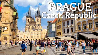 Prague, Czech Republic 🇨🇿 - Old Town Walking Tour in 4K