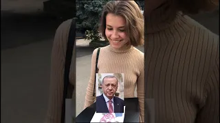 Знают ли Русские Девушки Эрдогана Президента Турции? #shorts
