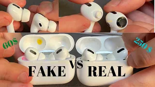 Fake vs Real Apple AirPods Pro