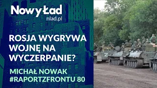 PODSUMOWANIE 115. dnia wojny + MAPY. Rosja wygrywa wojnę na wyczerpanie? | Raport z Frontu #80