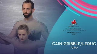 Cain-Gribble/Leduc (USA) | Pairs FS | Skate Canada International 2021 | #GPFigure