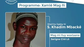 CHEIKHOU S TOUBA YI:S ÇIRÉ LÔ PAR S KHADIM MBAKÉ PETIT FILS DE S MOUNTAKHA