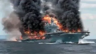 Today! US Getting More Serious: Iran's Newest Aircraft Carrier Scorches in the Middle of the Red Se