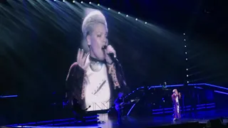 P!nk performs 'Hustle' Live for the FIRST time! - Vancouver