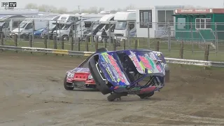 Autograss Crashes/Highlights, Scunny Shakedown, Blyton (Scunthorpe), 13/3/22