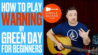 How to Play Warning by Green Day on guitar