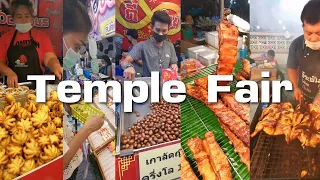 Amazing Thai Temple Fair Compilation - Thai Street Food | Tasty Street タイナイトマーケット