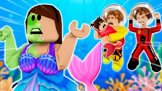 ROBLOX Brookhaven 🏡RP - FUNNY MOMENTS: Peter Rescue Mermaid Zombie Pregnant