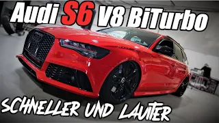 Motor Mafia // Audi S6 im RS6 Kleid / Schneller und Lauter / Stage 1+ Software + Schubknallen