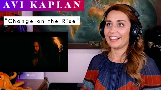 Avi Kaplan "Change on the Rise" REACTION & ANALYSIS by Vocal Coach / Opera Singer