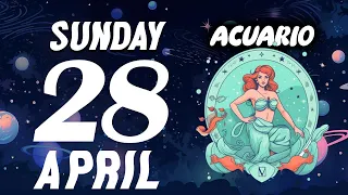 GET READY😫FOR SOME STRONG NEWS🆘😤 AQUARIUS ♒❤ HOROSCOPE FOR TODAY APRIL 28, 2024