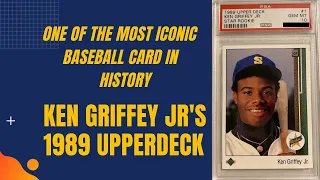 ONE OF THE MOST ICONIC SPORTS CARD IN HISTORY! Ken Griffey Jr's 1989 Upper Deck Rookie Card (Ep.3)