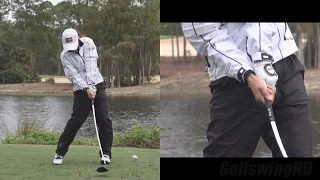 SUN YOUNG YOO (HANDS CLOSE UP & SLOW MOTION) DRIVER SWING CME CHAMPIONSHIP TIBURON GOLF COURSE
