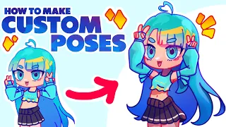 How to make your custom poses BETTER!! - Gacha club | Voice over