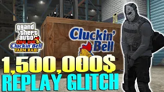 SOLO Grinding 1,500,000$ Cluckin' Bell Heist Replay Glitch GTA Online SOLO Money Guide mp4