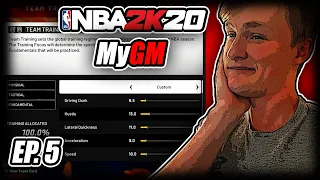 Changing The Training Drills! - NBA 2k20 MyGM Episode 5