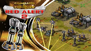 Red Alert 2  Hard Enemies  (7 vs 1 + Superweapons)