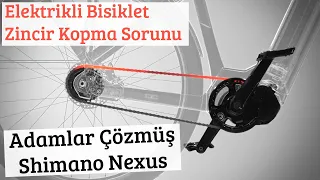 Mid-drive Elektrikli Bisikletlerdeki Zincir Kopma Sorununa Çözüm; Shimano Nexus