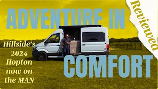 A MAN-sized campervan without the super-sized price tag! Hillside's latest rear lounge Hopton