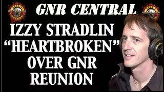 Guns N' Roses News  Izzy Stradlin Is Heartbroken Over Reunion According to Adler!