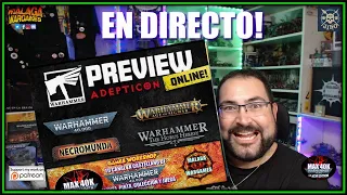 WARHAMMER PREVIEW ADEPTICON ❤️ EN DIRECTO! REACCIONANDO