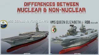 Nuclear vs Non Nuclear Aircraft Carrier: The Differences Explained