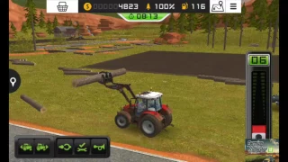 Farming simulator 18 в лесу