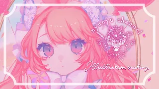 Happy Easter!!【イラストメイキング- Illustration making】【オリジナル】nyunyu