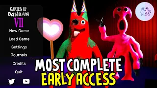 GARTEN OF BANBAN 7 - The MOST COMPLETE EARLY ACCESS GAME is FINALLY HERE 🤩 New CHAPTER (Fangame)