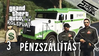 GTA 5 GrandRP - 3.Rész (💰 El Akarták Lopni a Pénzszállítónkat) - Stark