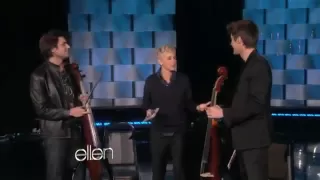 2CELLOS - Welcome To The Jungle (Live on Ellen Degeneres)