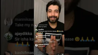 SharadMalhotra today live Instagram #Sharda........... live Instagram today.