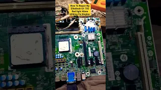 How To Repair Hp EliteDesk G1 705 Red light 4time biliking Fix Display #shorts #repair #hp