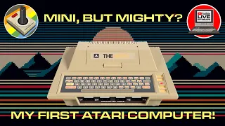 👀️ The Atari 400 Mini 🕹️️A Commodore User's UNBOXING and 1st REACTION!
