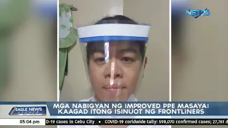 Mga PDL sa Manila District Jail Annex 5, gumawa ng improvised PPEs para sa frontliners