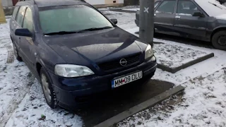 opel astra G 1.6 cold start (-13.5)