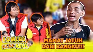 LUCUUU🤣🤣 MAMAT JATOH DIDORONG KOMENG😂😂 | KOMENG ACAK ADUL